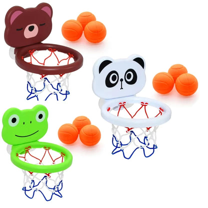 Cartoon animal basketball bath toy Bathroom water play set