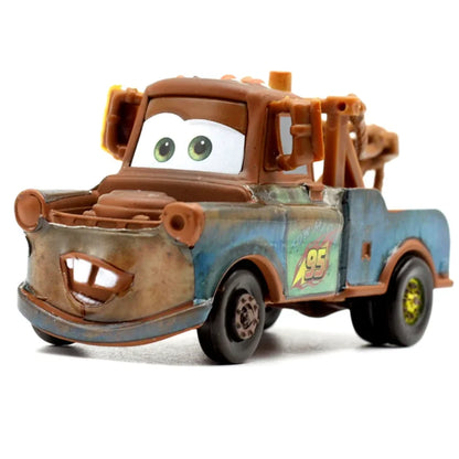NEW 2026 HOT Pixar Cars 3 Lightning McQueen Fillmore 4-9CM 1：55 Metal Model Racing Car Toys Children's Birthday NEWYEAR Gifts