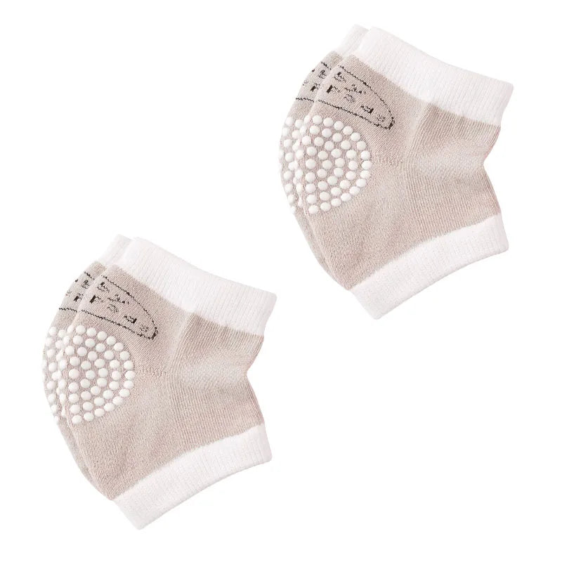 Baby Crawling Knee Pads Breathable, Toddler Walking Anti-Fall, Infant 0-3 Years Old, Pure Cotton Anti-Collision Elbow Pads, Non-