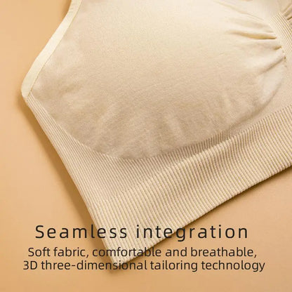 Nursing bra maternity anti-sagging breathable nursing bra high quality large size