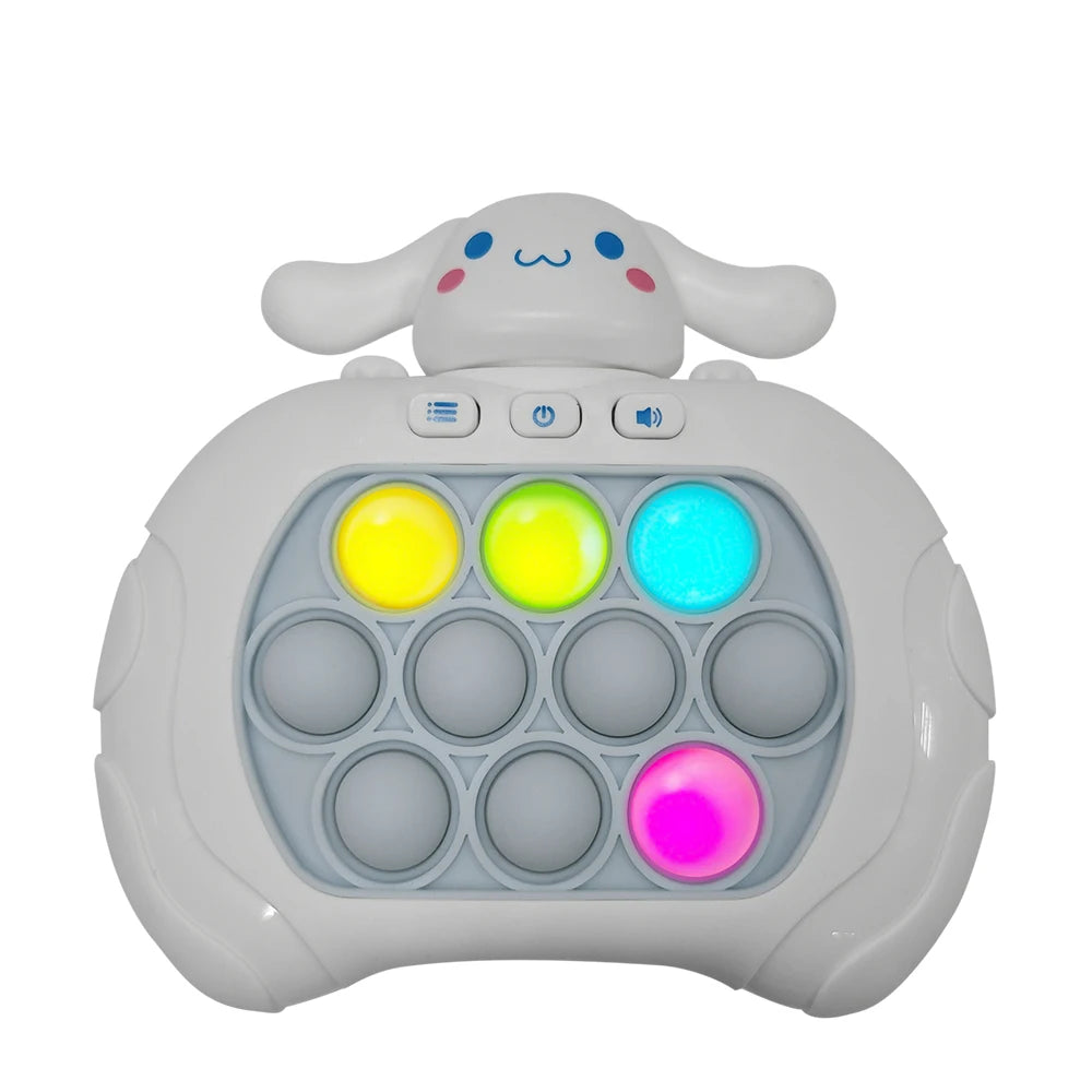 Stitch Smile Quick Push Game Pop Up Fidget Bubble Electronic Pop it Pro Game Lightweight Anti-Stress Toy Adult Children Gift