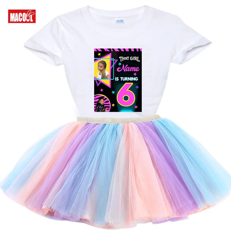 That Girl Laylay Tutu Set Girls 7th Birthday Party Outfits Kids Outfit Shirt Outfit Kids Shirts Girl Dress Sets Child Outfit 6th