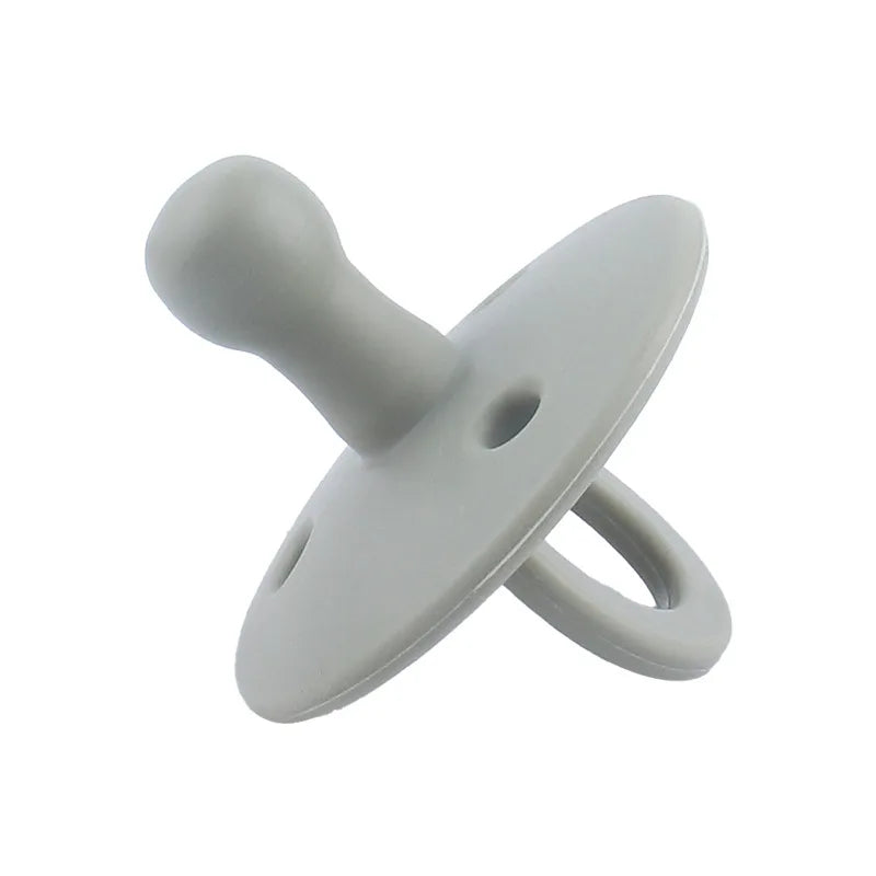 Baby Silicone Pacifier Soft BPA Free Soother Infant Dummy Nipple Newborn Baby Teether Toy Teething Nursing Pacifier Chain Pendan