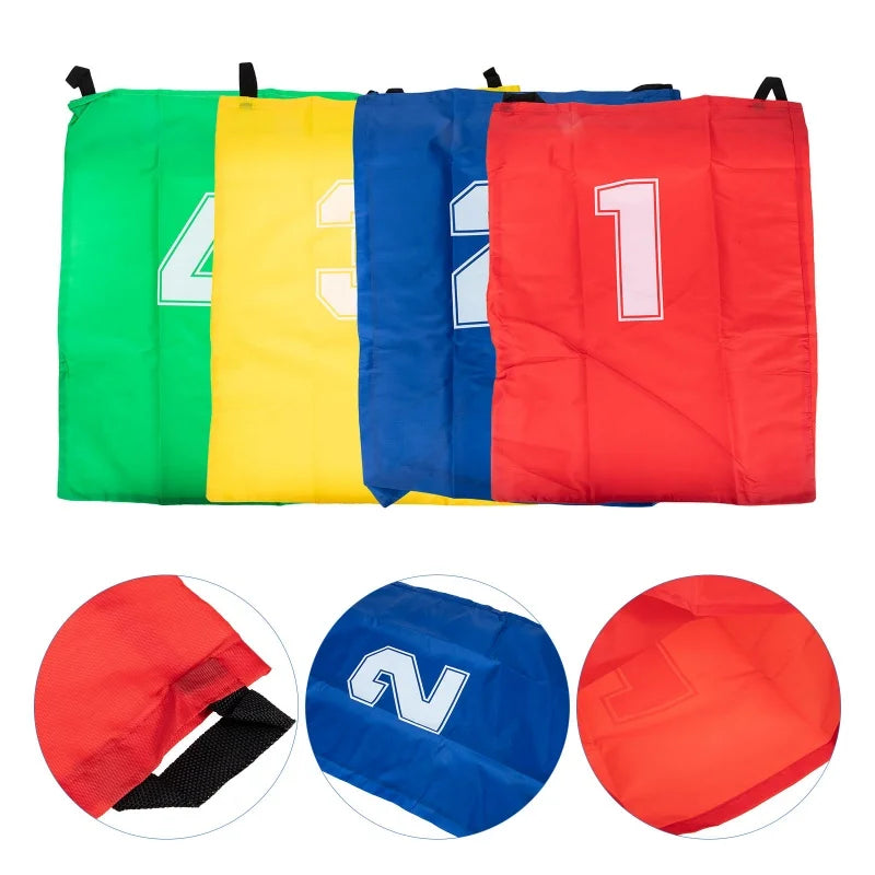 4Pcs Fun Outdoor Sports Props Kangaroo Jumping Bag Sack Race Games Parent-child Interactive Sense Training Kids Preschool Toys