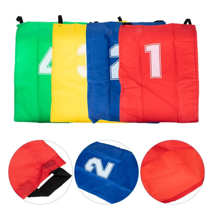4Pcs Fun Outdoor Sports Props Kangaroo Jumping Bag Sack Race Games Parent-child Interactive Sense Training Kids Preschool Toys