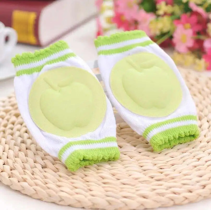 1 Pair Kids Safety Crawling Elbow Kneepad Cushion Leg Warmer