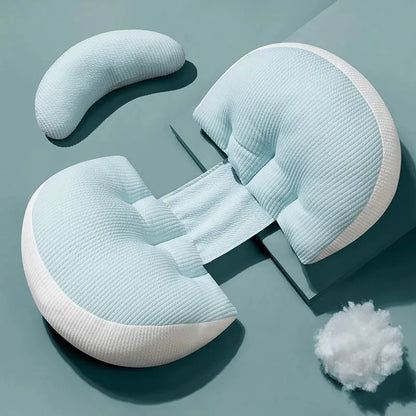 Maternity Pregnancy Pillow U Shape Full Body Support for Side Sleepers Back Pain Relief Comfortable