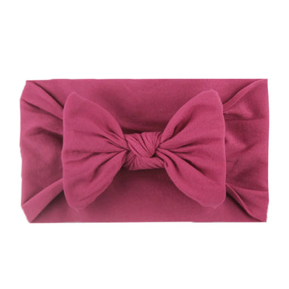 Baby Headband Girls Headwear Hair Accessory Bow Knot Bandage Infant Newborn Toddlers Clothes Kids Rabbit Ear Photo Props