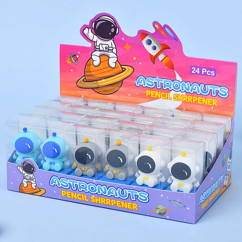 24 Pcs Cute Cartoon Capybara Shape Children's Pencil Sharpeners Primary School Student Stationery