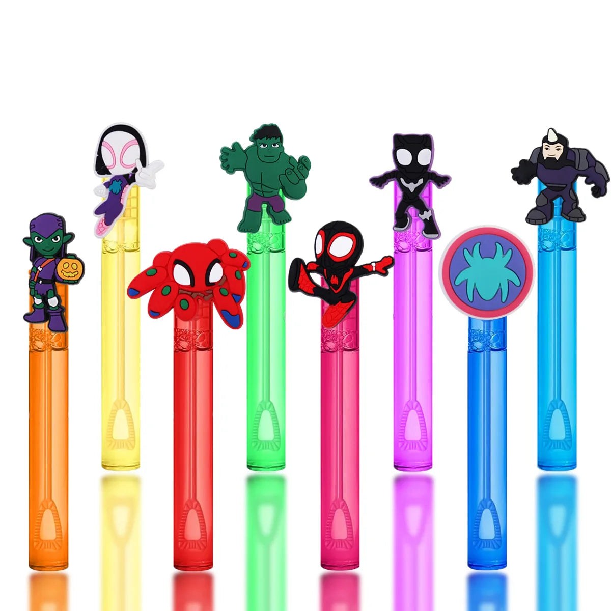 Disney Hulk Bubble Wand, Children's Mini Portable Blowing Bubble, Birthday Party Decoration Bubble Stick 1-6PCS