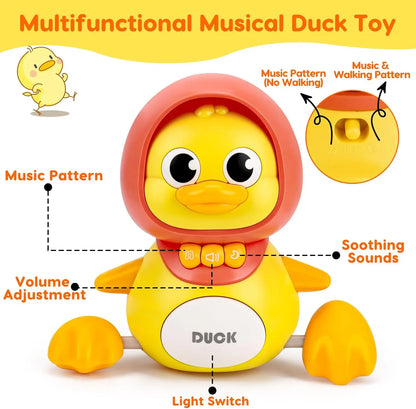 Baby Crawling Toys with Music Early Learning Development Interactive Walking Toy  Infant Learn to Walk for Girls Boys Christmas