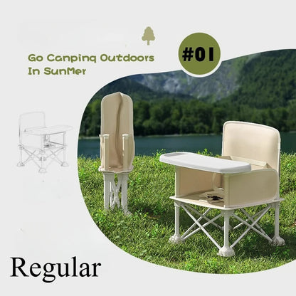 Outdoor Beach Chairs Portable Travel Folding Kids with Feeding Chair