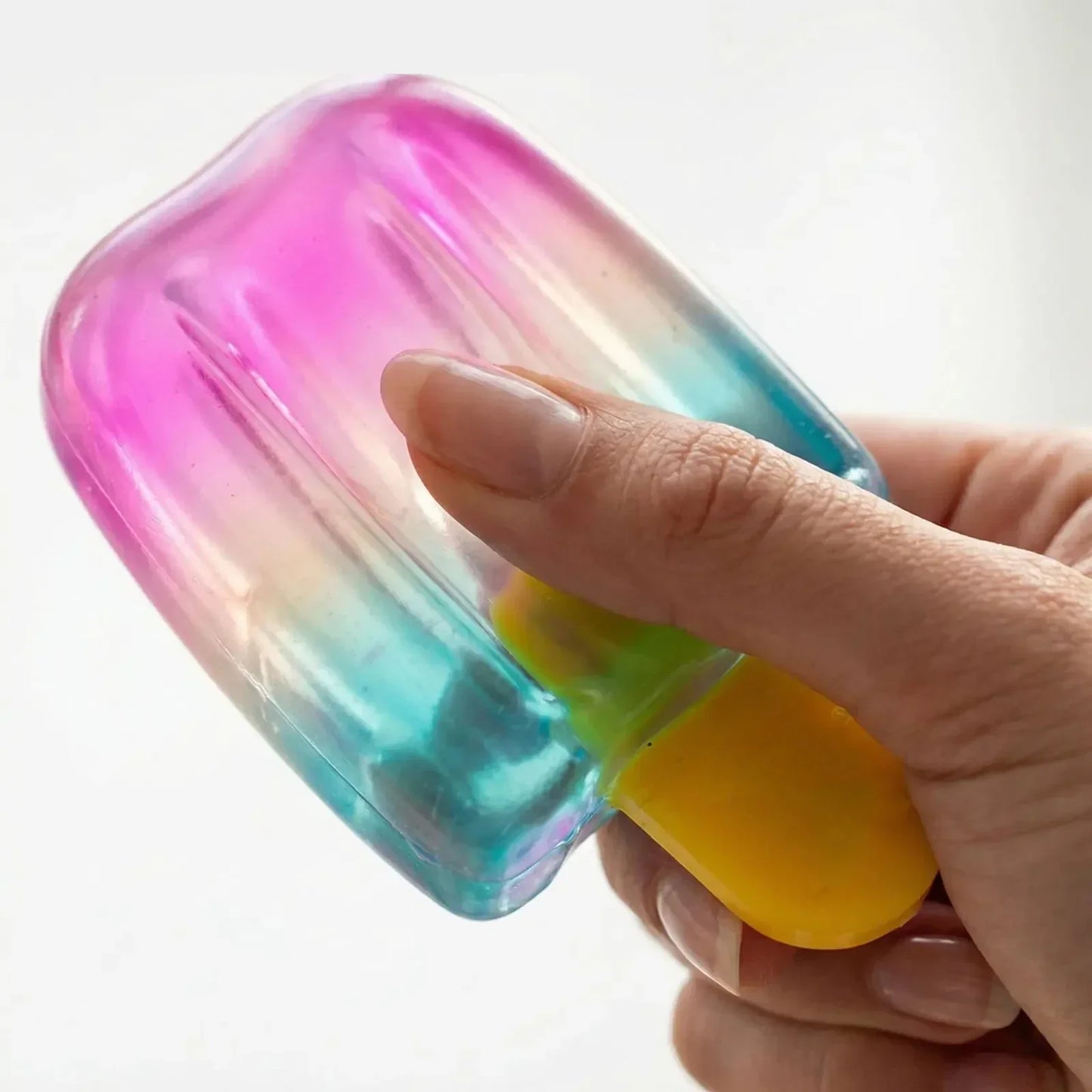 Schylling Needoh popsicle Cube Sensory Stress Relief Squishy Cube Anti-Anxiety
