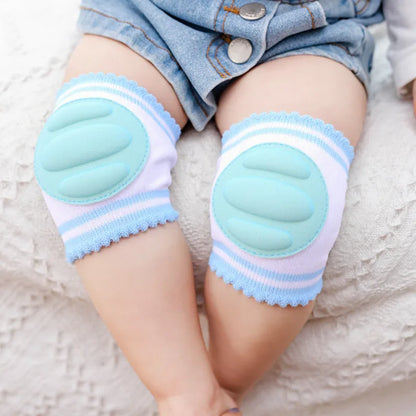 1 Pair Kids Safety Crawling Elbow Kneepad Cushion Leg Warmer