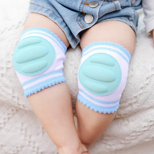 1 Pair Kids Safety Crawling Elbow Kneepad Cushion Leg Warmer