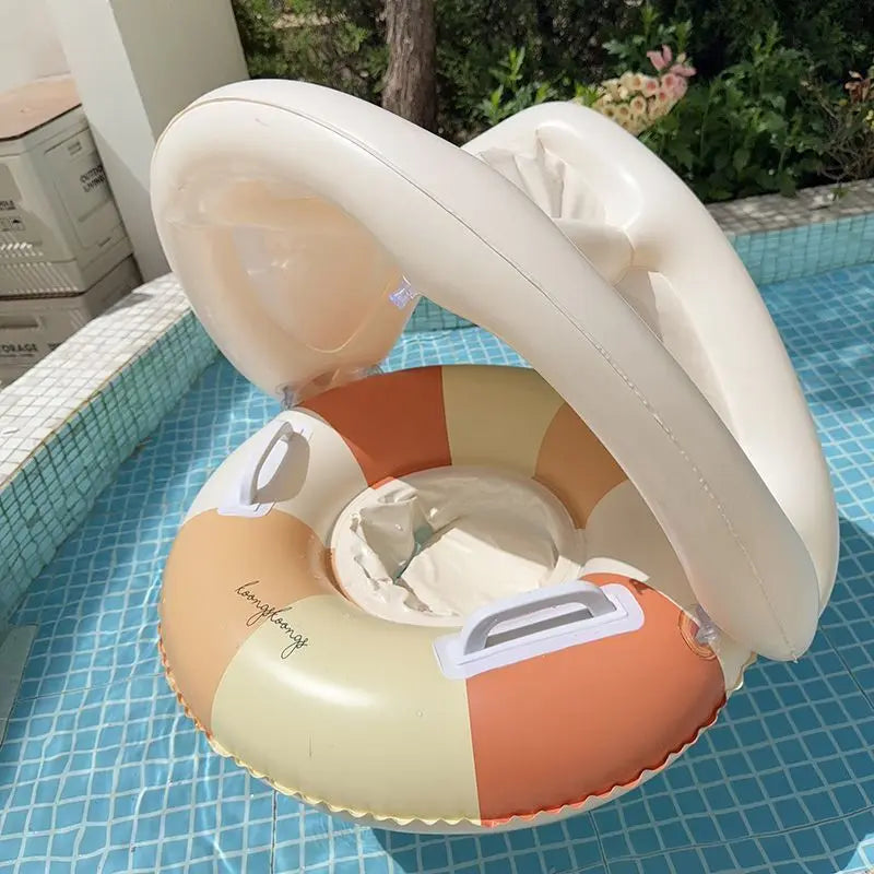 Rooxin Pool Float Baby Swim Ring Tube Inflatable Swimming Seat Ring For Kid Child Swimming Circle Beach Water Play Equipment