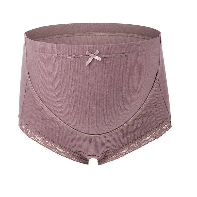 Cotton Maternity Panties High Waist Pregnancy Underwear