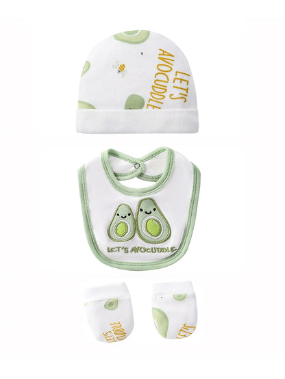 8pcs Newborn Baby Set, 100% Cotton Infant Essentials for Hospital Delivery, Unisex Bodysuit & Romper Outfit with Tops, T-shirts And Hat,, Perfect for Outdoor