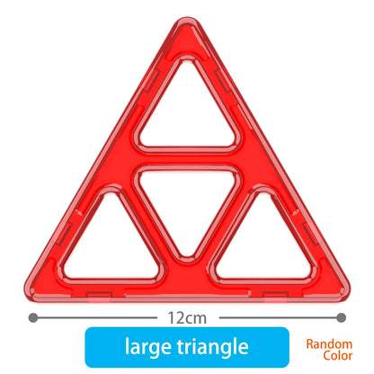 large Magnetic tiles Designer Magnet Building Blocks Accessories Educational Constructor Toys For Children Kids Girls Set Gift