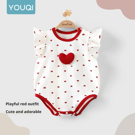 Baby Clothes for 0-2 Years Old Girls, Baby Girl Romper Dress, Princess Dress, Thin Triangle Romper, Summer Girls' Dress