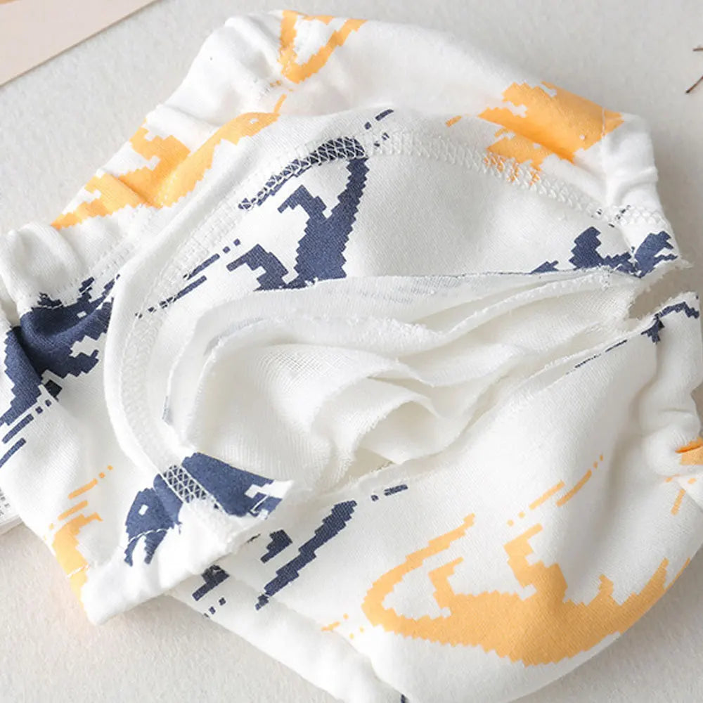 8pcs/6pcs Washable Baby Potty Training Pants Reusable Toilet Trainer Panty Reusable Cloth Diaper