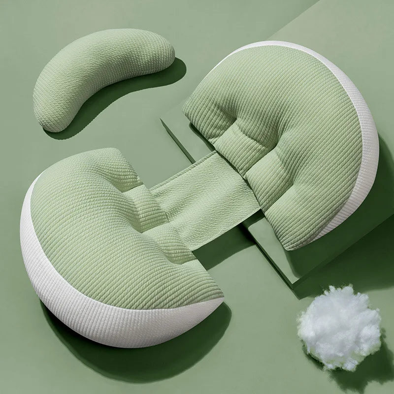 Maternity Pregnancy Pillow U Shape Full Body Support for Side Sleepers Back Pain Relief Comfortable