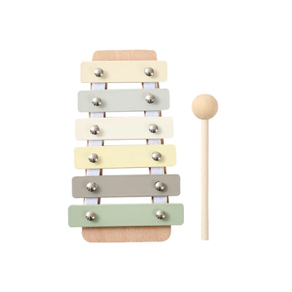 Wooden Montessori Musical Instruments for Baby, Xylophone, Rattle, Drum, Music Enlightenment, Educational Toys