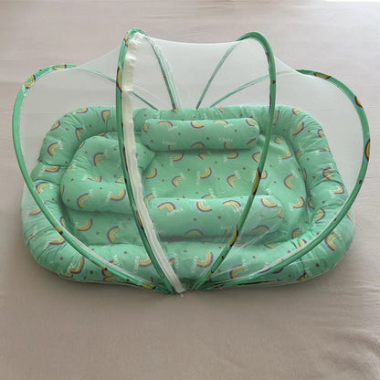Foldable Babynest Bassinet Infant Sleeping Children's Bed with Mosquito Multi-Function Travel Baby Nest Portable Baby Bed Crib