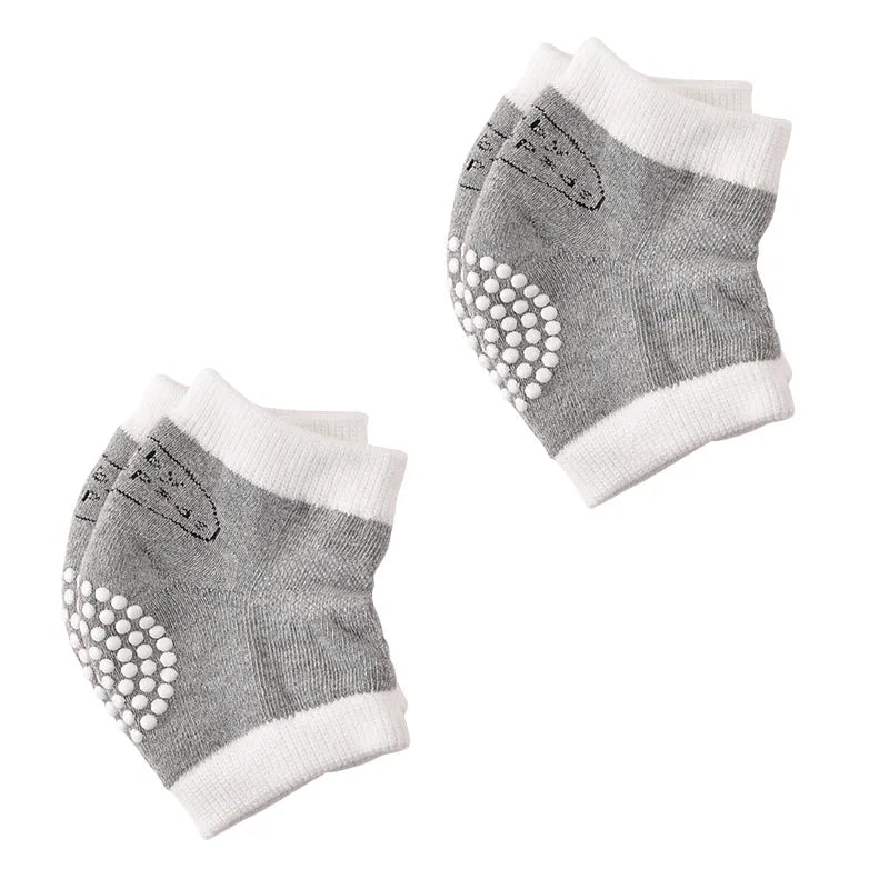Baby Crawling Knee Pads Breathable, Toddler Walking Anti-Fall, Infant 0-3 Years Old, Pure Cotton Anti-Collision Elbow Pads, Non-