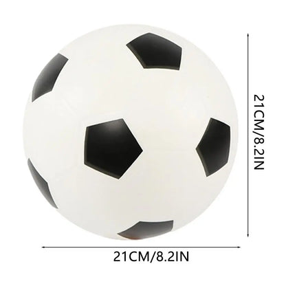 21cm Bouncing Mute Ball Toy Indoor Silent Baby Toy Silent Soft Soccer Ball Bounce Child Sports Games