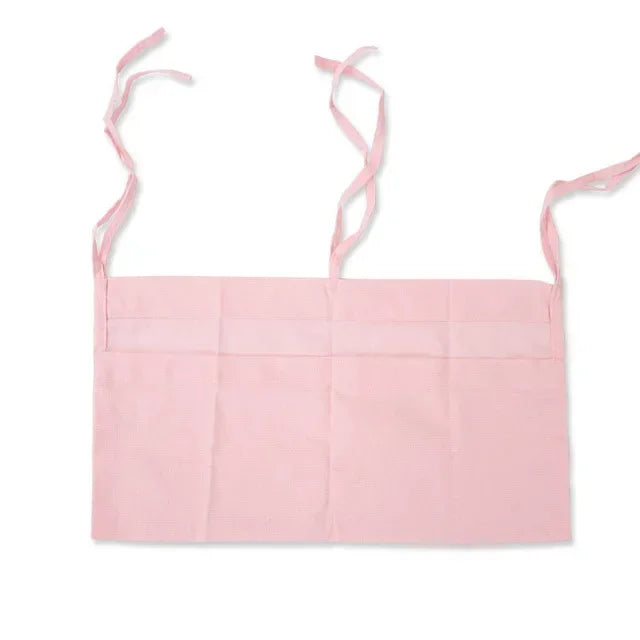 Baby Bed Hanging Storage Bags Cotton Newborn Crib Organizer Toy Diaper Pocket for Crib Bedding Set Accessories Nappy Store Bags