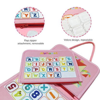 Busy Board Montessori Toys Baby Sensory Board Educational Toys Quiet Books Learning Fine Motor Skill Toys Autism Sensory Toys