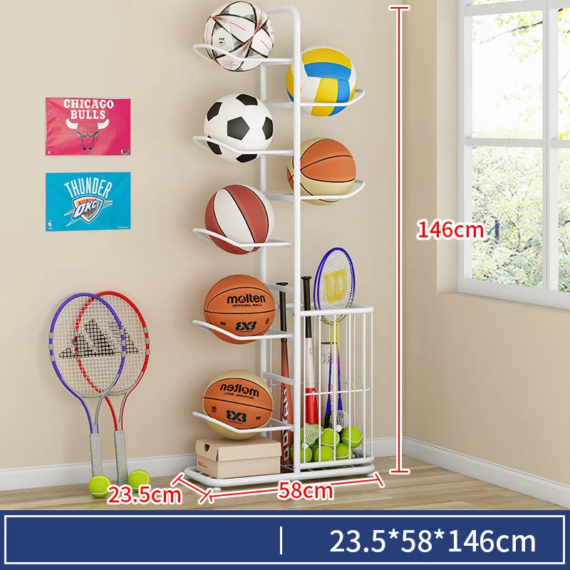 Indoor Children Storage Rack Ball Storage Rack