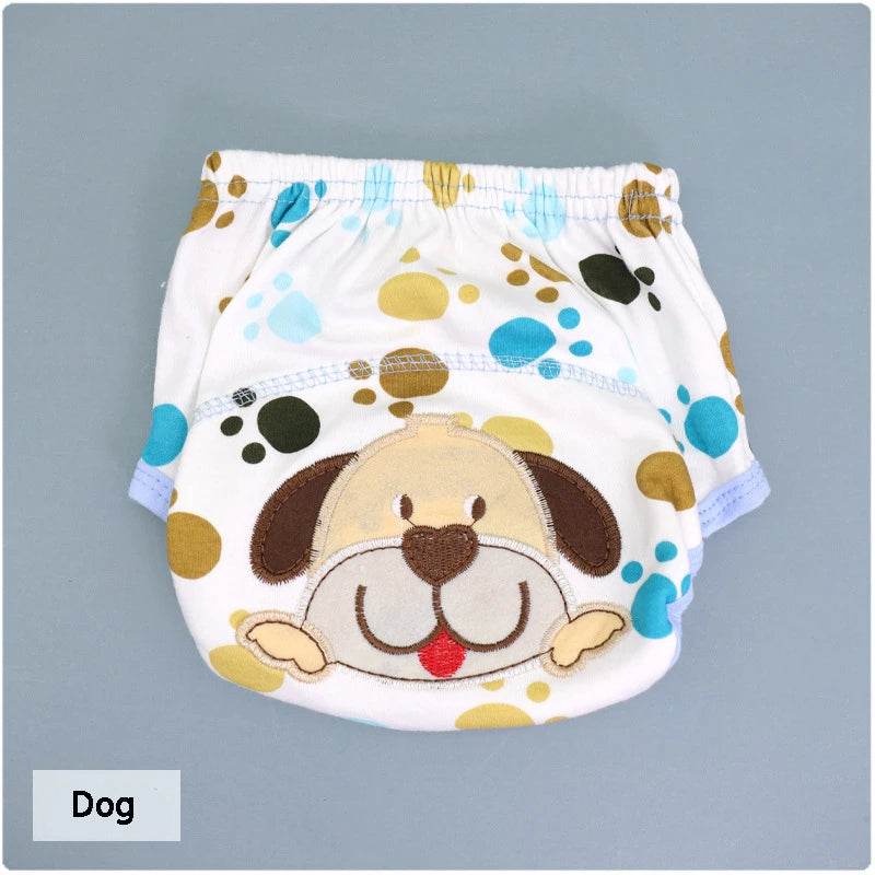 Mother Kids Baby Bare Cotton Cloth Diapers Unisex Reusable Infants Children Training Panties Washable Underwear Nappies Changing