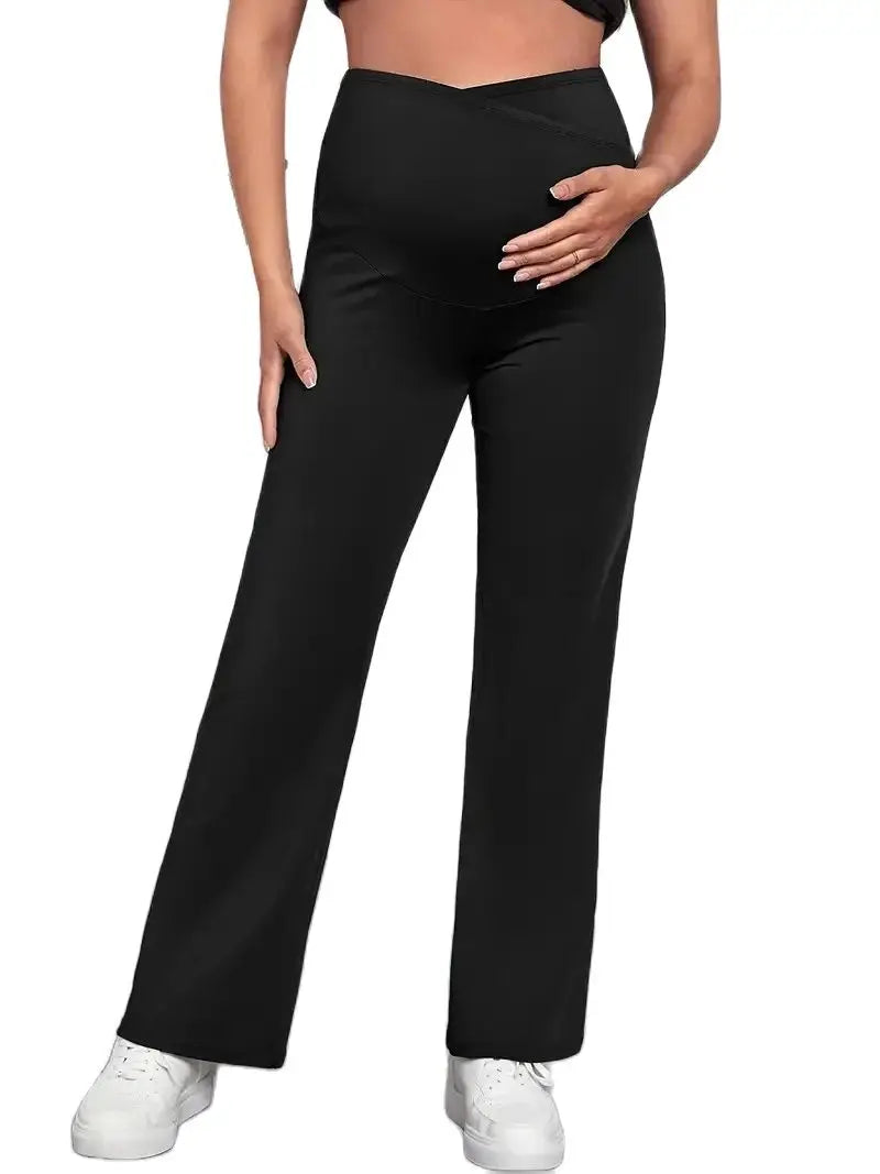 Sports Casual Maternity Pants Spring Autumn Thin Belly Pants Clothes for Pregnant Women Pregnancy