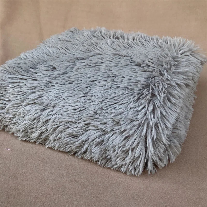 Newborn Photography Plush Blanket Baby Photo Background Rug for Studio Long Pile Fur Mat 0-12M