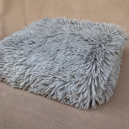 Newborn Photography Plush Blanket Baby Photo Background Rug for Studio Long Pile Fur Mat 0-12M