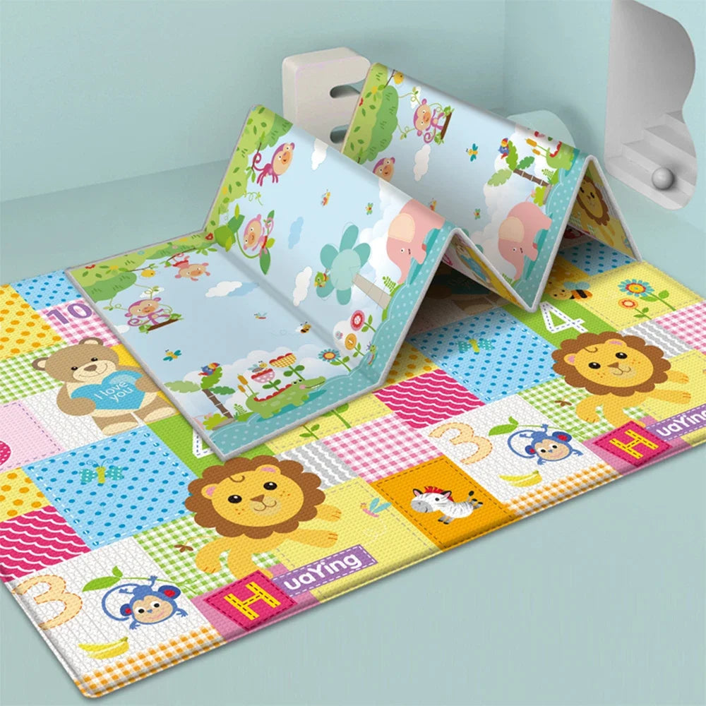 Foldable Baby Play Mat Educational in The Nursery Climbing