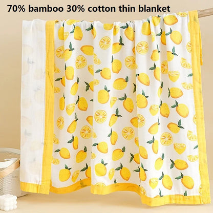 110x110cm 120x150cm 6 Layer Muslin Boy Girl Kids Children Sleep Blanket Swaddle Bath Towel 100% Cotton Newborn Wrap Baby Blanket