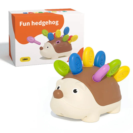 Hedgehog Montessori Educational Toy Fine Motor Learning Counting & Training Develop Concentration Sensory