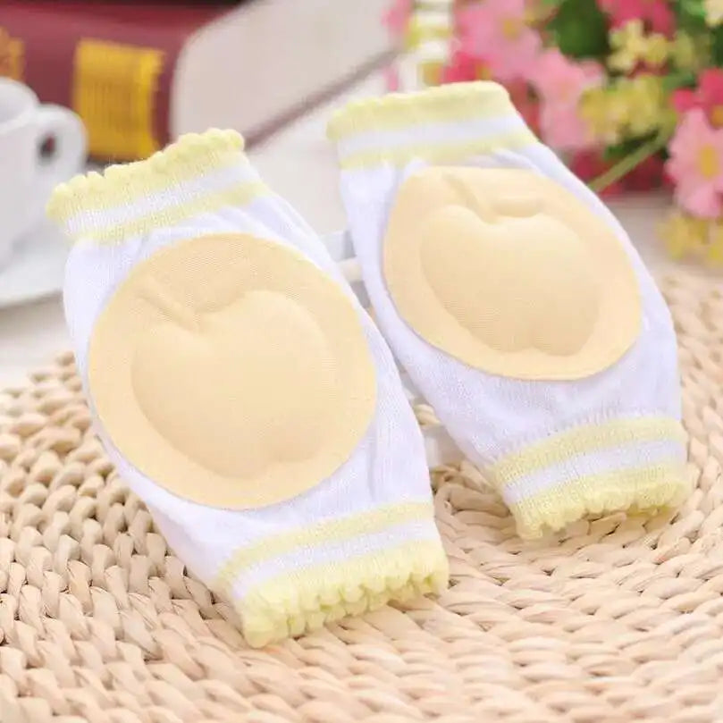 1 Pair Kids Safety Crawling Elbow Kneepad Cushion Leg Warmer