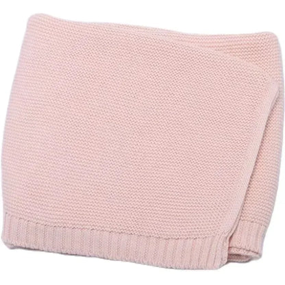 Personalized Name Baby Blanket Embroidered Name Knit Baby Blanket Newborn Gift New Mom Gifts Newborn Baby Girl & Boy Gift