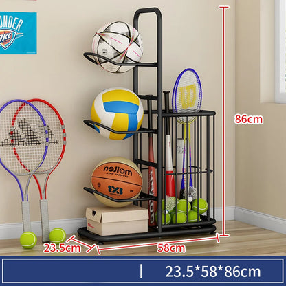 Indoor Children Storage Rack Ball Storage Rack