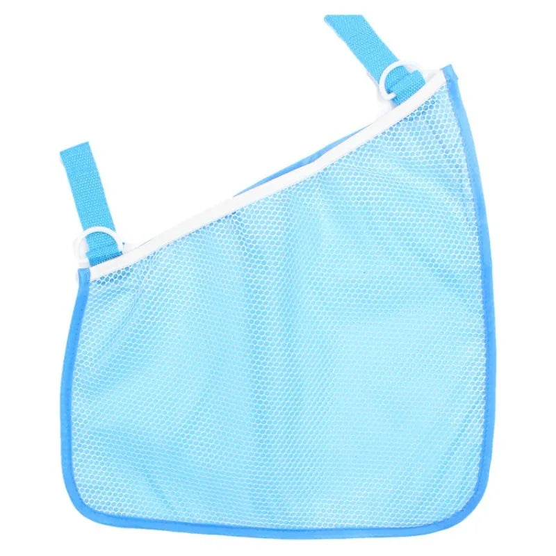 Pram Universal Side Sling Stroller Mesh Cargo Net and Organizer Large Capacity Storage Space Non-Slip and Adjustable Straps NEW