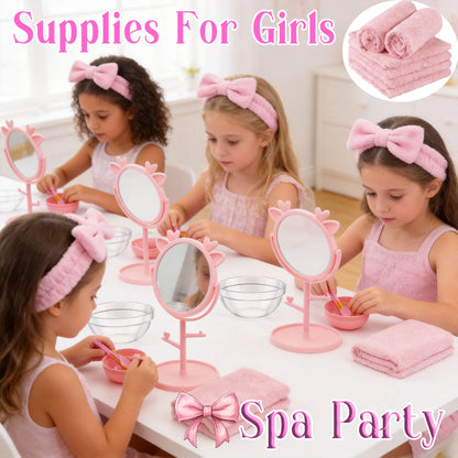 6/8/10/12/14/16Sets Spa Party Supplies for Girls Birthday Party DIY Kids Birthday Party Supplies Favors