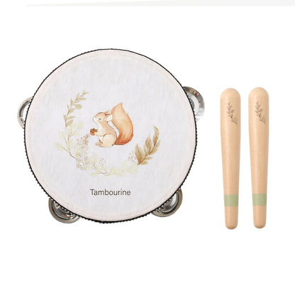 Wooden Montessori Musical Instruments for Baby, Xylophone, Rattle, Drum, Music Enlightenment, Educational Toys