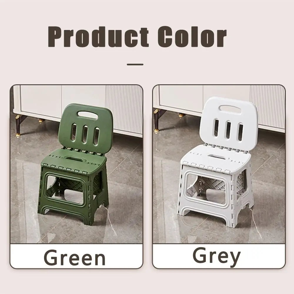 Wear-resistant Handheld Folding Camping Chair Lightweight Portable Waterproof Plastic Beach Chairs Travel