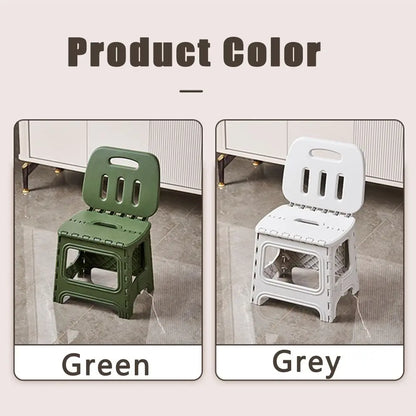 Wear-resistant Handheld Folding Camping Chair Lightweight Portable Waterproof Plastic Beach Chairs Travel