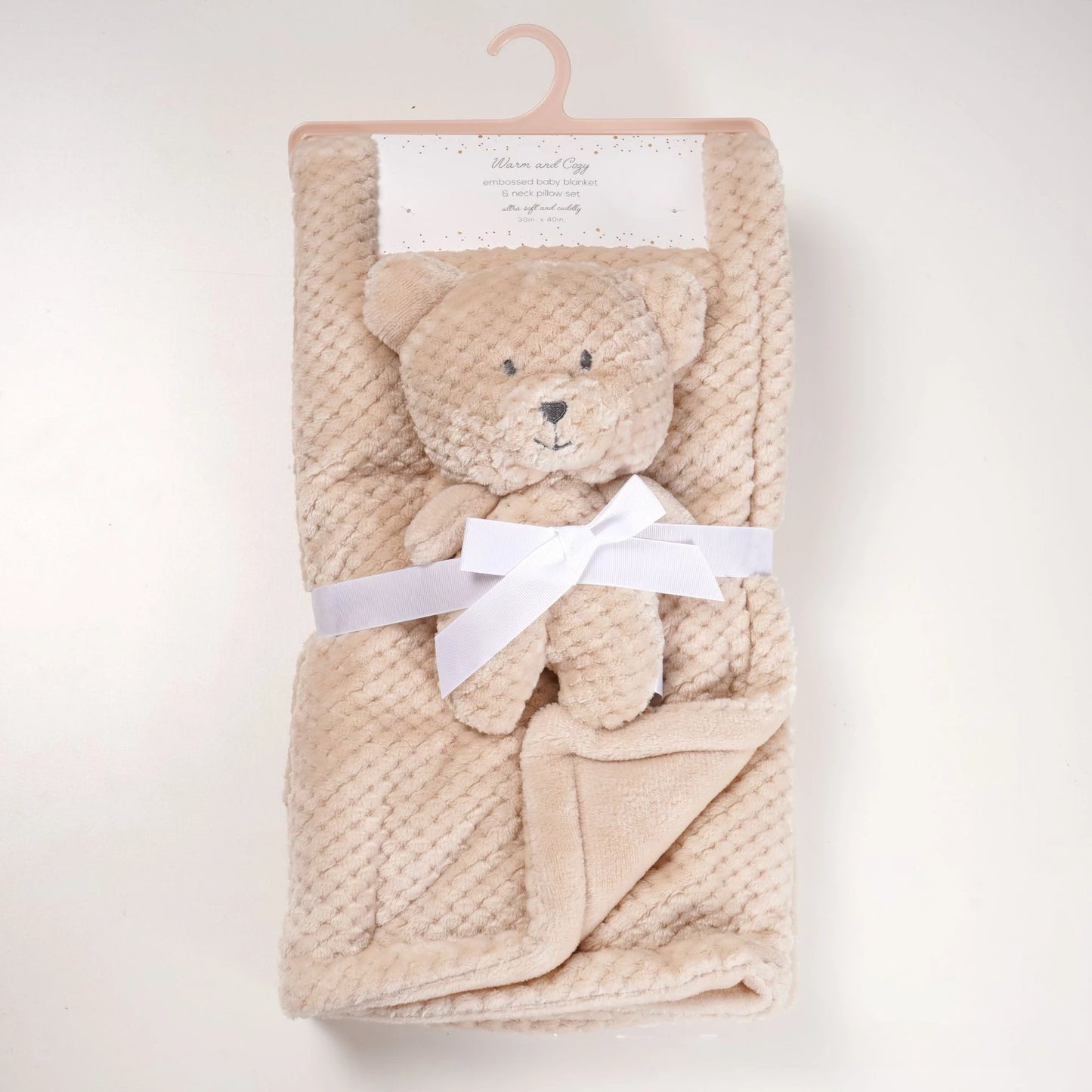 2pc/set Cartoon Baby Blanket with Soother Plush Dolls Flannel Skin-friendly Bedding Sleeping Blanket Comfortable Nap Cover