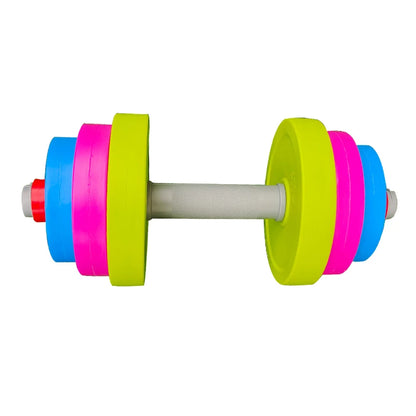 Children dumbbell detachable long barbell child boy girl plastic filled sand outdoor sports beach toys children indoor toys kids